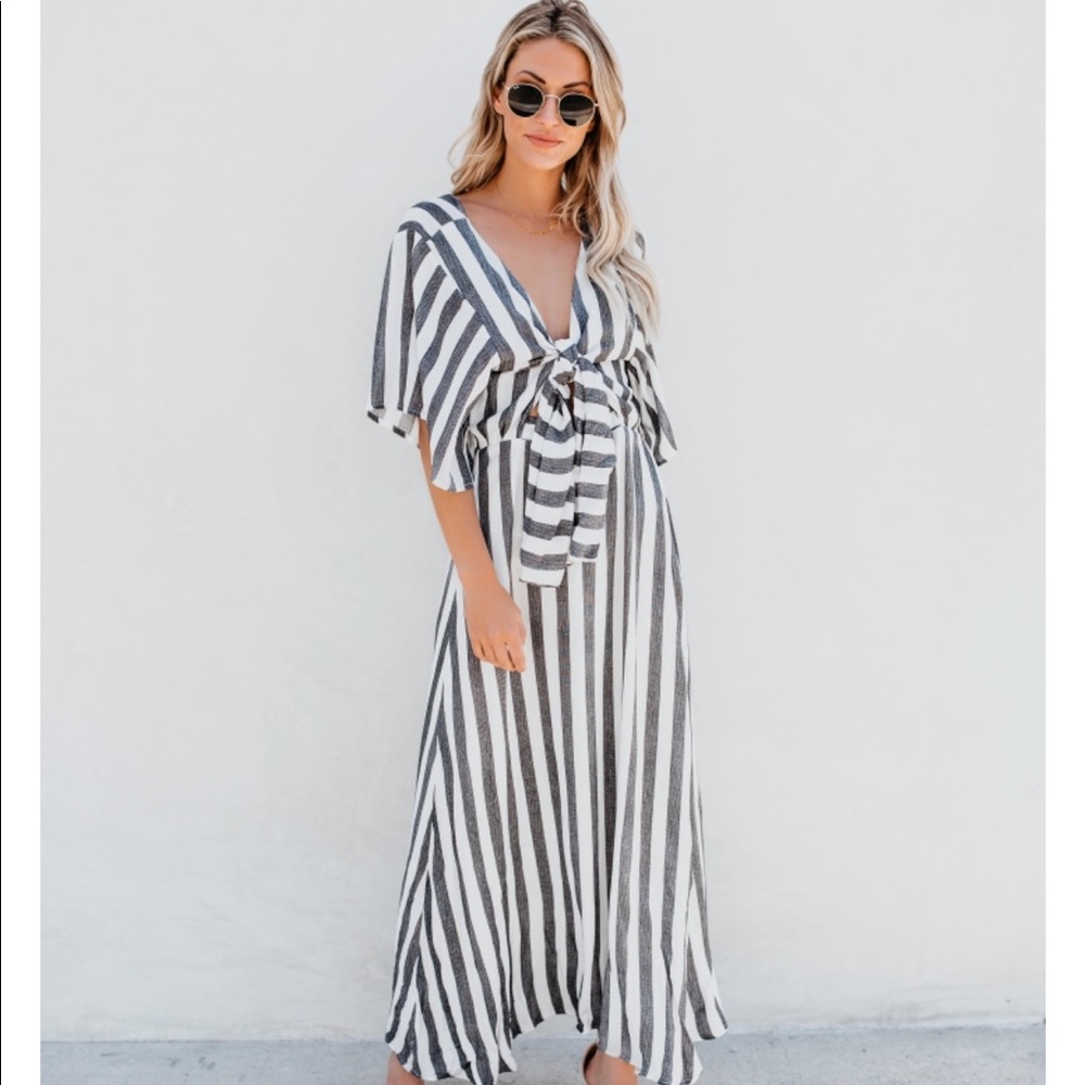 World peace maxi dress